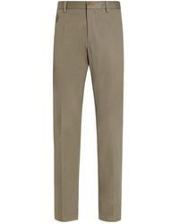 Dolce & Gabbana - Logo-Embroidered Trousers - Lyst