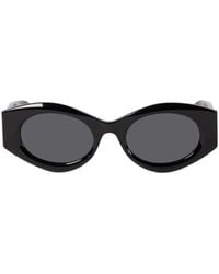 Alaïa - Alaïa Oval-Frame Sunglasses - Lyst