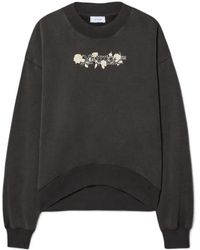 Off-White c/o Virgil Abloh - Bookish Roses Sweatshirt - Lyst
