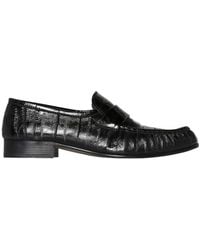 The Row - Logo Loafers - Lyst