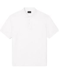 Emporio Armani - Short-Sleeve Polo Shirt - Lyst