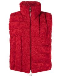 Bottega Veneta - Quilted Zip-Up Sleeveless Jacket - Lyst