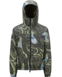 Moncler - Grenoble Zip-Up Long-Sleeved Jacket - Lyst