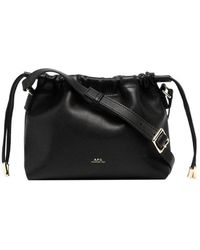 A.P.C. - Logo Shoulder Bag - Lyst