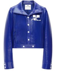 Courreges - Reedition Vinyl Jacket - Lyst