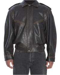 Saint Laurent - Zip-Up Jacket - Lyst