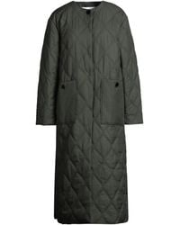 Ganni - Lightweight Long-Sleeve Down Jacket - Lyst