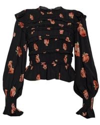 AllSaints - Long-Sleeved Top - Lyst