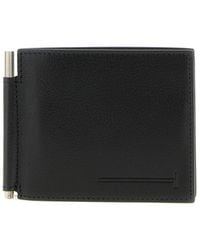 Tom Ford - T-Line Logo Printed Bi-Fold Wallet - Lyst