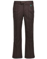 Adidas by Wales Bonner - Adidas By Wales Bonner Logo Detailed Straight Leg Trousers - Lyst