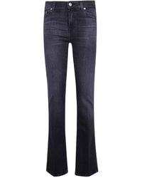 7 For All Mankind - Slim Illusion Bootcut Jeans - Lyst