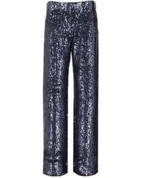 P.A.R.O.S.H. - Sequin-Embellished Trousers - Lyst