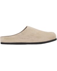Common Projects - Slip-On Suede Clogs - Lyst