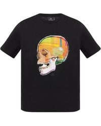Paul Smith - Ps Skull Sketch Print T-Shirt - Lyst