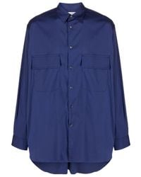 Comme des Garçons - Comme Des Garçons Shirt Classic Collar Long-Sleeved Shirt - Lyst