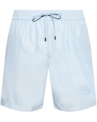 Dolce & Gabbana - Elastic Waist Swim Shorts - Lyst