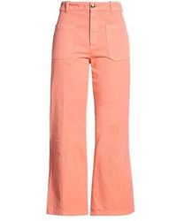 Chloé - Solid Colour Flared Trousers - Lyst