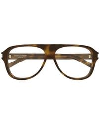 Saint Laurent - Full-Rimmed Plano Lenses - Lyst