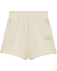 Autry - Elasticated Waistband Track Shorts - Lyst