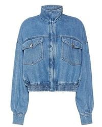Sportmax - Spdbussola Denim Jacket - Lyst