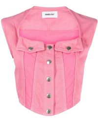 Ambush - Denim Top - Lyst