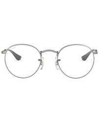 Ray-Ban - Round Metal Glasses - Lyst