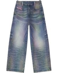 DIESEL - 1982 D-Hakou High Waist Relaxed Jeans - Lyst