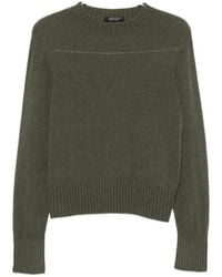 Aragona - Long-Sleeve Ribbed-Trim Sweater - Lyst
