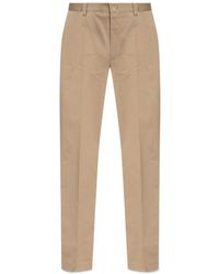 Dolce & Gabbana - Mid-Rise Chino Trousers - Lyst