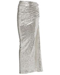 Maticevski - Luna Draped Sequined Maxi Skirt - Lyst