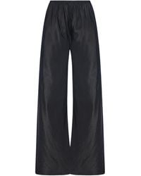 The Row - Elastic Waist Wide-Leg Pants - Lyst
