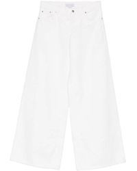Stella McCartney - Bouclé Wide-Leg Jeans - Lyst