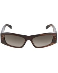Balenciaga - Eyewear Rectangle Frame Sunglasses - Lyst
