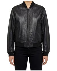 DIESEL - Zip-Up Bomber Jacket - Lyst