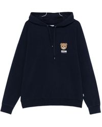 Moschino - Bear-Print Hoodie - Lyst