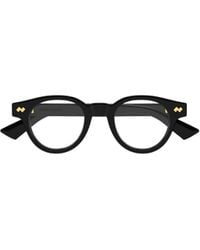 Bottega Veneta - Eyewear Oval Frame Glasses - Lyst