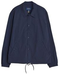 Polo Ralph Lauren - Long-Sleeved Shirt Jacket - Lyst