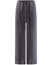 Alysi - Drawstring Wide-Leg Pants - Lyst