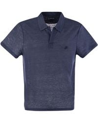 Vilebrequin - Linen Short-Sleeve Polo Shirt - Lyst