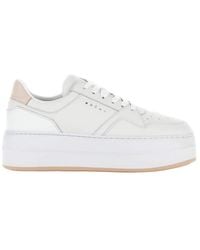 Hogan - H670 Platform Lace-Up Sneakers - Lyst