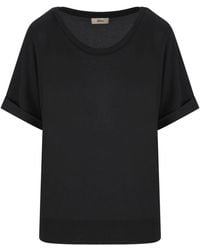 Herno - Crewneck Short-Sleeved T-Shirt - Lyst