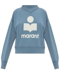 Isabel Marant - Slate Ecru Cotton Jersey - Lyst
