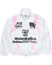 Acne Studios - Technical Jacket With Logo - Lyst