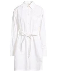Sportmax - Solid Color Shirt Dress - Lyst