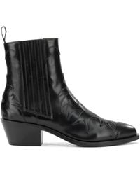 Sartore - 'Parma 45 Mm' Cowboy Ankle Boots - Lyst