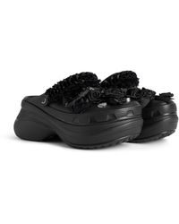 Balenciaga X Crocs Embellished Platform Clogs in Black | Lyst display picture 3