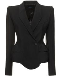 Mugler - Single-Button Casual Jacket - Lyst
