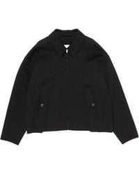 Acne Studios - Zip-Up Long Sleeved Jacket - Lyst
