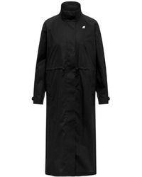 K-Way - Barbrein Drawstring Coat - Lyst