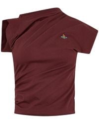 Vivienne Westwood - Asymmetrical Design T-Shirt - Lyst